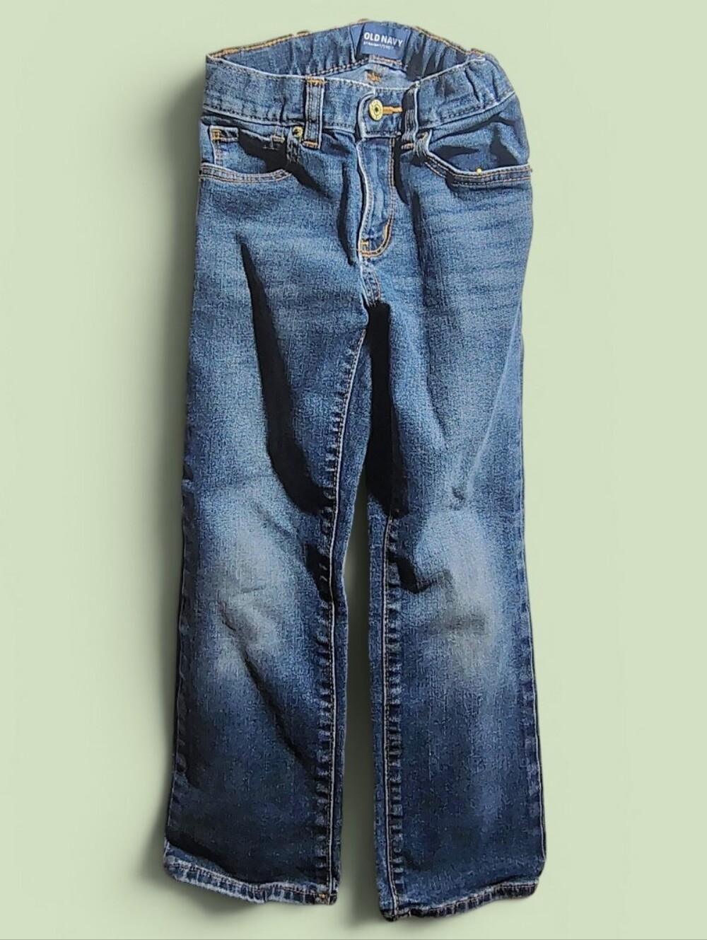 Old Navy Boy's Dark Blue Bootcut Jeans